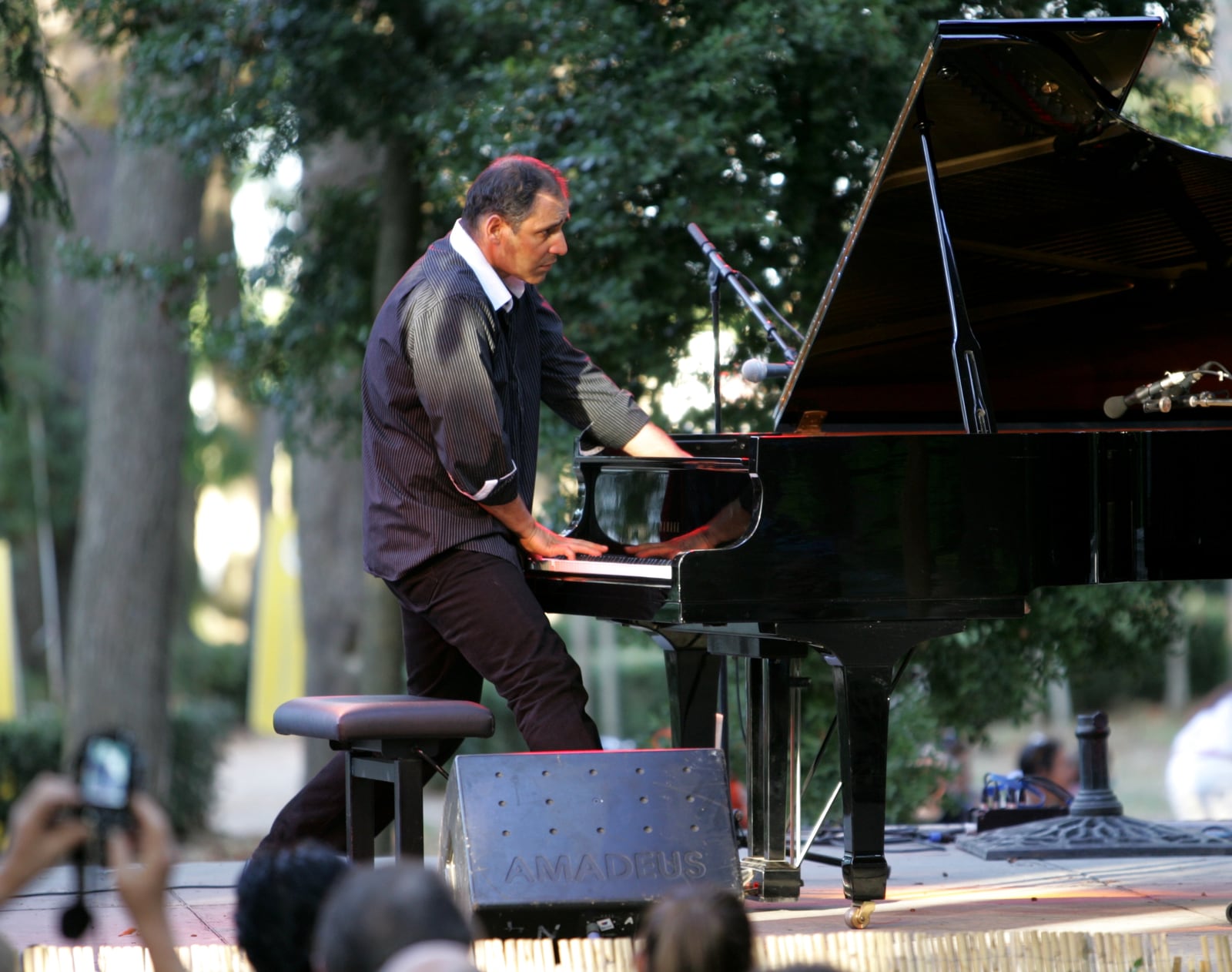 Pascal Neveu en concert au piano